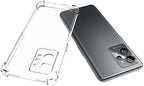 USTIYA Case for Realme GT 2 Pro Clear TPU Four Corners Protective Cover Transparent Soft funda