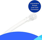 25-Piece Ozone Therapy Set - Ozone-Resistant Luer Lock Applicators (20 Pack), Earscope, Syringe, & 3-Chambered Insufflation Bag (3 Pack) - Compatible with Ozone Generator or Female Luer Lock