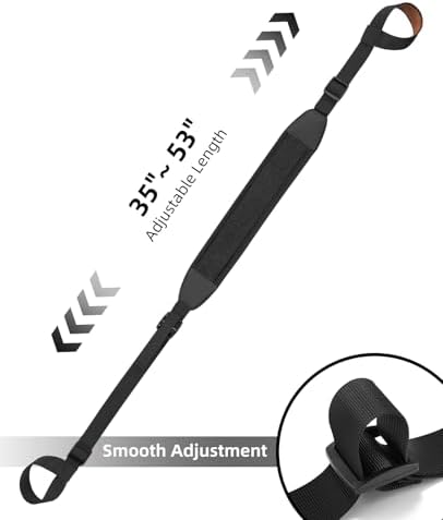 EZshoot Two Point Sling, Non-swivels Shotgun Sling with Neoprene Padded, Thumb Hole, Adjustable Length, Comfortable Rifle Sling Strap