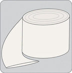 Medline Non-Sterile Tubular Stockinettes, 3" x 25 Yd, 1 Roll