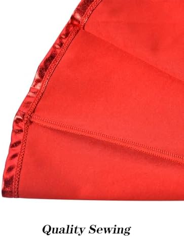 Kepblom Women's Metallic Mini Skirt : Sexy Shiny Pleated Skirts for Festival Costumes, Rave Party
