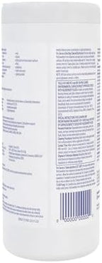 Oxivir Diversey Tb 5388471 Ready-to-Use Disinfectant Cleaning Wipes, Accelerated Hydrogen Peroxide, Large 7x8-Inch Sheets, 60-Wipes, 1-Slim Canister