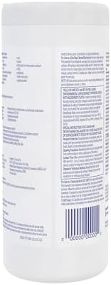 Oxivir Diversey Tb 5388471 Ready-to-Use Disinfectant Cleaning Wipes, Accelerated Hydrogen Peroxide, Large 7x8-Inch Sheets, 60-Wipes, 1-Slim Canister