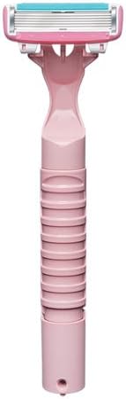 ShaveMate Diva 6 For Women Three Pack of Razors with Real Shaving Cream in the Handle
