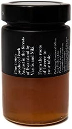Riza's Greek First Harvest Pine tree honey, Raw & Unfiltered, Limited production, naturally low in sugar ( 8.8 oz, 250 gr)