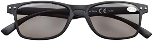 Eyekepper Ultrathin Flex Frame 5-pack 80's Reading Glasses Sunshine Readers +2.75