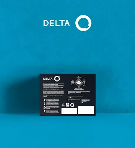 Delta Q DeQafeinatus Decaf Espresso Capsules for Delta Q Machines, Intensity 7 Coffee Pods with Caramel & Dried Fruit Notes, XL Pack, 40 Pods