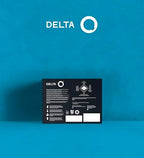 Delta Q DeQafeinatus Decaf Espresso Capsules for Delta Q Machines, Intensity 7 Coffee Pods with Caramel & Dried Fruit Notes, XL Pack, 40 Pods