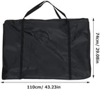 VOSAREA Folding Wheelchair Storage Bag Waterproof Travel Bag Transport Chair Carry Case Collapsible Wheelchair Cover Heavy Duty Walker Travel Bag for Disabled (43.23X29.08X11.00in)