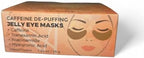 Caffeine De-Puffing Jelly Eye Masks with Tranexamic Acid, Niacinamide, Hyaluronic Acid, 30 Pieces, 1.34 oz