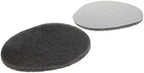Utoolmart 1200-Grits 7 Inch Scrubber Scouring Pads Flocking Scuff Pads-Multipurpose, Drill Scuffing Disc Hoop and Loop Surface Conditioning Disc Gray 8pcs
