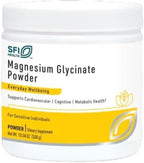 Klaire Labs SFI Health Magnesium Chelate Powder - Fast-Dissolving 200 Milligrams High Absorption TRAACS Bisglycinate, Vegetarian & Hypoallergenic (120 Servings, 300 Grams)