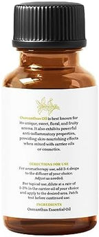 Osmanthus Oil by Essential Delights| Premium Grade Essential Oil | for Aromatherapy, Soaps, Lotions, & Candles | Vegan & Cruelty Free (1 Fl. Oz.)
