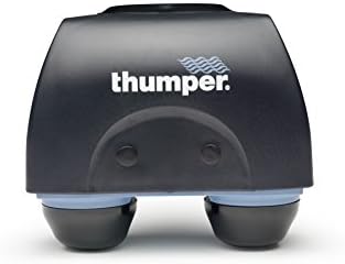 Thumper Mini Pro Percussive Massager - Deep Tissue Massage for Muscles, Back, Shoulders, Legs, arms. Powerful Percussion Electric Handheld Massage Therapy Gun with Long Handle and 3 speeds