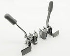 Wheelchair Brake,Wheelchair Wheel Lock for Steel and Aluminum Transport Chair(TR37E-SV & TR39E-SV,MDS808200,ATC17,ATC19),STDS4S092L/R,Replacement Parts,with Installation Tool (1 Pr,Black)
