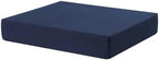Sammons Preston Wheelchair Foam Cushion, 16" x 16" x 2", Wheelchair Accessory, Comfortable Seat Pad with Removable Washable Cover, Foam Support Pad, Lower Back, Tailbone, and Sciatica Pain Relief
