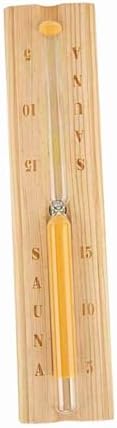 Zerodis Sauna Hourglass Sand Timer, 15 Minutes Countdown Clock, Wooden Timer