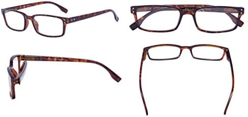 4 Pack Vintage Reading Glasses Men Comfort Readers Women Reading Eyeglasses