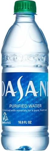 DASANI Purified Water Enhanced with Minerals, 16.9 Fl Oz (Pack of 24)