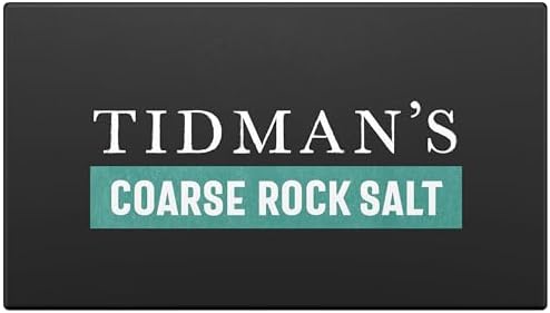 Tidman's Rock Salt - Course Grade - 500g by "Belgravia Imports, Inc."
