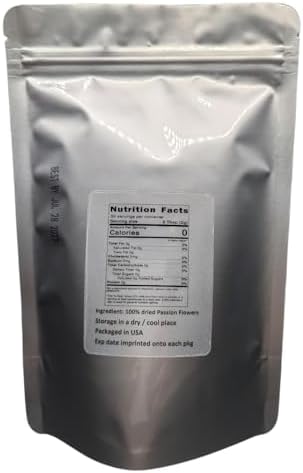 Passion Flower - Passiflora incarnata Loose Cut/Sifted by Nature Tea (2 oz)
