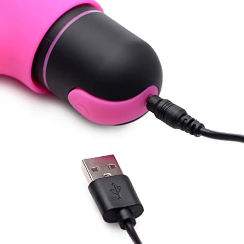 BANG! XL Bullet & Rabbit Silicone Sleeve for Beginners, Women & Couples. Powerful Vibrations. 3 Speeds. Silky Smooth Feel. USB Rechargeable. Waterproof. 3 Pieces, Pink.