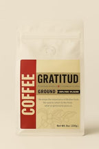 GRATITUD Colombian Premium Coffee – 100% Arabica, Medium Roast, Ground – Small Batch, High Altitude, Balanced & Smooth with Notes of Chocolate, Caramel & Citrus – Low Acidity Gourmet Coffee