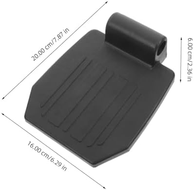 FRCOLOR 2pcs Stable Wheelchair Footplates Calf Pad Replacement Pedal for Wheelchair