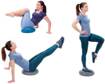Gymnic Disc 'o' Sit Inflatable Seat Cushion, Blue