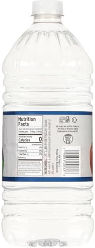 Old Style Distilled White Vinegar, 64 fl oz (Pack of 6) - 5% Acidity Multipurpose White Vinegar - Food Grade for Cooking, Pickling & Preserving