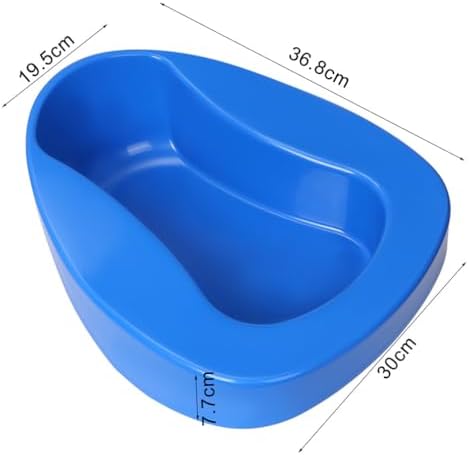 Bedpan for Urine Thick Urinal Bed Pan Portable Urine Bedpans Bottle Unisex Commode Bed Bedbound for Emergency Bedridden Patients Pregnant Elderly Men Women