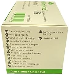 Mefix Self-Adhesive Fabric Tape. Width: 4" (10cm) x 11 yards, Quantity: 1 Roll