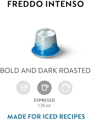Nespresso Capsules Original Line, Freddo Intenso, 50-Count Espresso Coffee Pods
