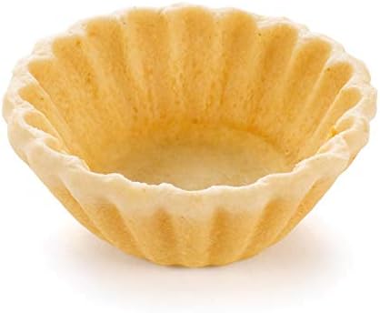 Pidy 1.75" Mini Neutral Fluted Shells - 16ct Pack