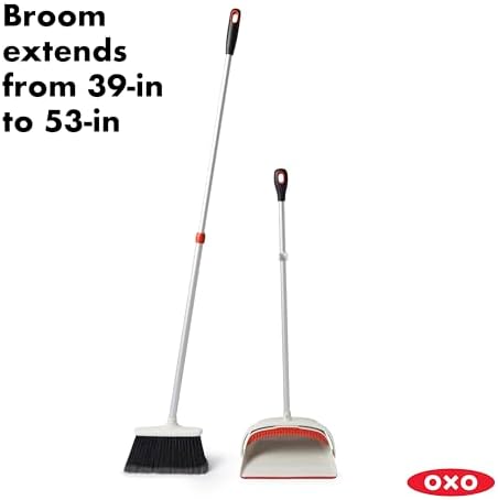 OXO Large Upright Sweep Set, Off-white, 8.5" - 12"