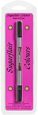 Sugarflair Art Pen - Burgundy