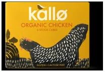 Kallo Organic Chicken Stock Cubes 66G (Pack Of 2)