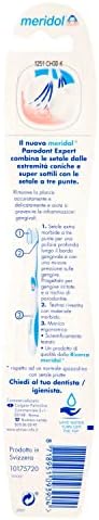meridol Parodont Expert Ultra Thin Toothbrush 1 Pack I Extra Soft with Thin Three-Point Bristles I Removes Plaque I Helps Prevent Gum Inflammation