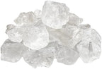 Amazing Gemstone 2 Pieces Premium Grade Clear Quartz Raw Crystals and Healing Stones, Natural Rocks for Tumbling and DIY Raw Stones and Crystals