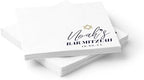 Infusion Personalized 2-Ply Paper Cocktail Napkins - Customizable for Jewish Bar/Bat Mitzvah Parties (Bar Mitzvah)