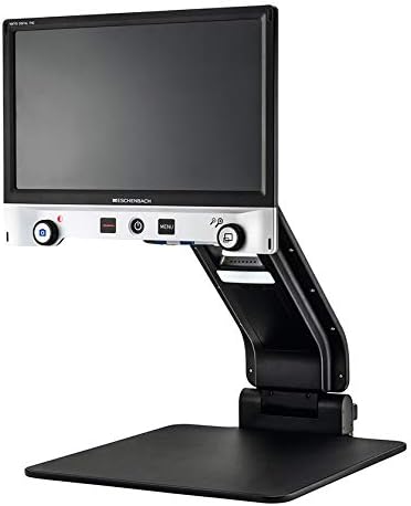 Eschenbach Vario Digital FHD Desktop Video Magnifier - Portable for Low Vision | Includes Liberty Microfiber Cloth