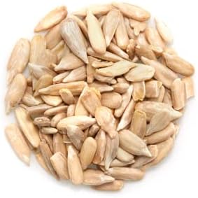 Yupik Organic Sunflower Seeds, No Shell, 2.2 lb (35.2 oz), Non-GMO, Vegan, Gluten-Free, Kosher, Raw Seeds, Salt-Free, Oil-Free, Source of Fiber & Iron, Healthy Snack, Ideal for Baking & Topping