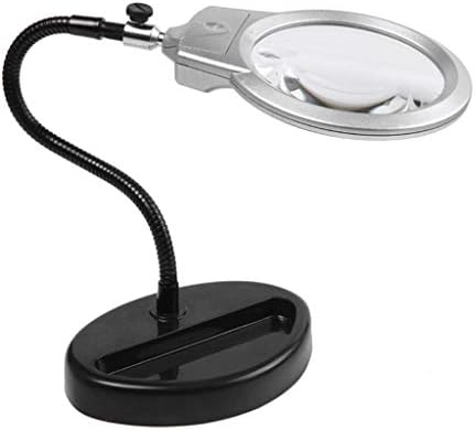 Magnifying Glass,DHD High Magnification 10X/20X for Reading with Light Magnifier