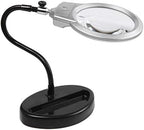 Magnifying Glass,DHD High Magnification 10X/20X for Reading with Light Magnifier