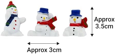 Culpitt Snowman Christmas Cake Kit, 10" Festive Cake Board, Silver Cake Frill, and Cake Toppers Including Snowmen and Blue Merry Christmas Plaque - 6 Piece Set