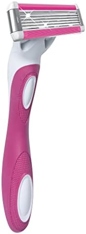 BIC Click 5 Soleil Women's Razor Refills with 5 Flexible Blades and Recyclable Box, Pink, 8 Count
