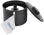 Black Paper Roll Holder, Neck Strip Dispenser, Neck Papers Case, Hairdressing Tool for Barber