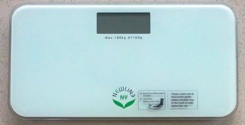 NewlineNY 700 Series Mini Travel Digital Bathroom Scales (no Sleeve) (White)