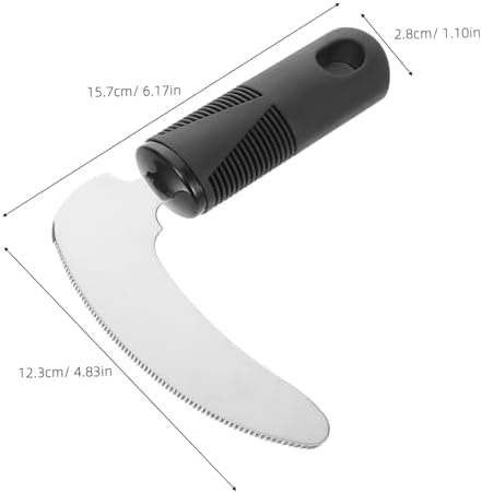 Beaupretty Stainless Steel Adaptive Cutting Tool for Seniors Shake Utensil for Disabled Adults Rehabilitation Aid for Enhanced Independence and Meal Enjoyment