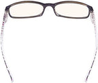 CessBlu UV Protection Computer Reading Glasses with Polka Dots Pattern Blue Light Filter Reader Eyeglasses for Women(Black Red Dot)+2.75